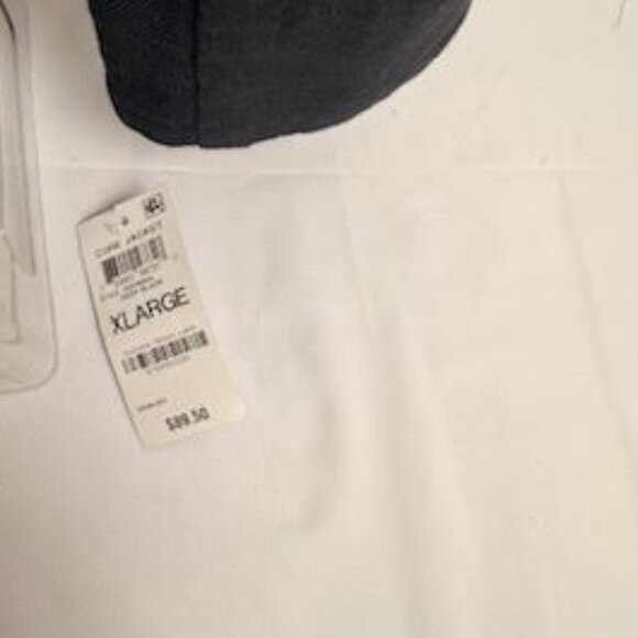 INC NWT Black Blazer Jacket Puff Shoulder Stretch Suiting Women’s XL - Picture 8 of 8